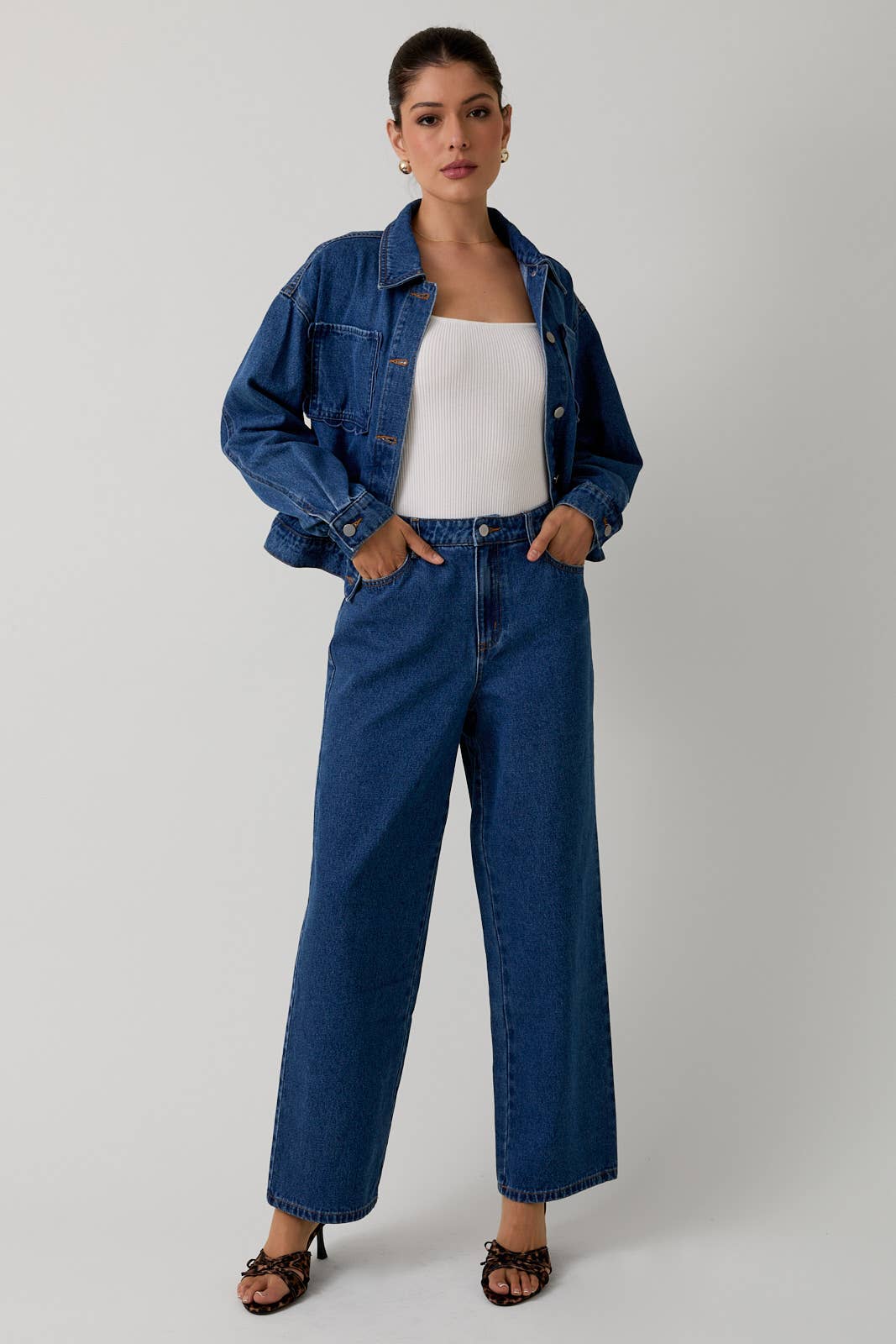 Sam Scallop Pocket Denim Jacket