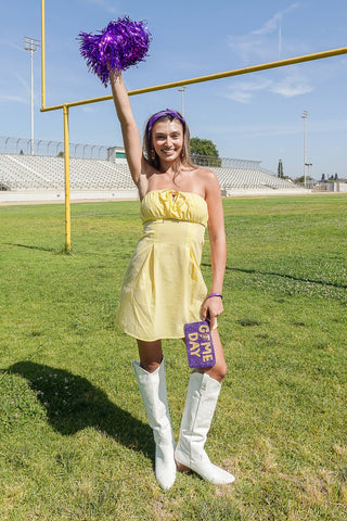 Gameday Gingham Dress