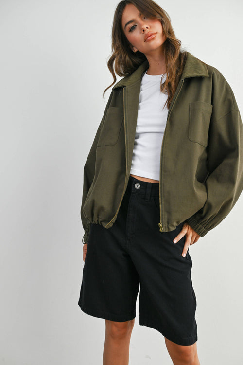 Ziggy Barn Jacket Olive