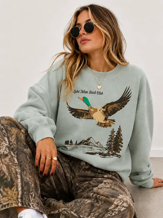 Lake Tahoe Duck Club Sage Sweatshirt