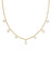 GOLD WHITE IRIDESCENT CRYSTAL