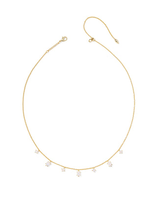 Cailin Gold Delicate Strand Necklace - Sugar Co.