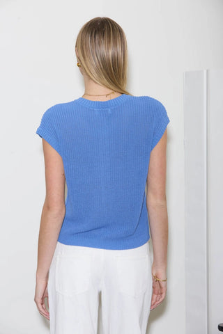 Cali Cool Knit Vest - Sugar Co.