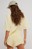 Carpe Diem Shorts Sunlit Yellow - Sugar Co.