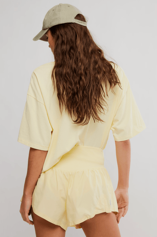 Carpe Diem Shorts Sunlit Yellow - Sugar Co.