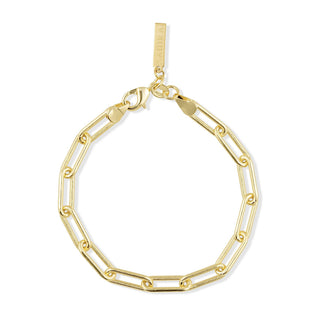 Carrie Paperclip Link Bracelet - Sugar Co.