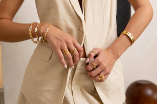 Carrie Paperclip Link Bracelet - Sugar Co.