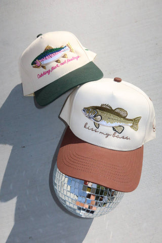 Catching Fish Not Feelings Trucker Hat  - Sugar Co.