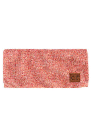 C.C Heather Knit Plain Head Wrap: Mint - Sugar Co.