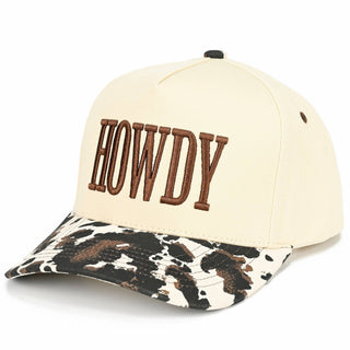 C.C HOWDY Cow Print Trucker Hat - Sugar Co.
