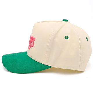 C.C MARGS Two Tone Trucker Hat Green - Sugar Co.