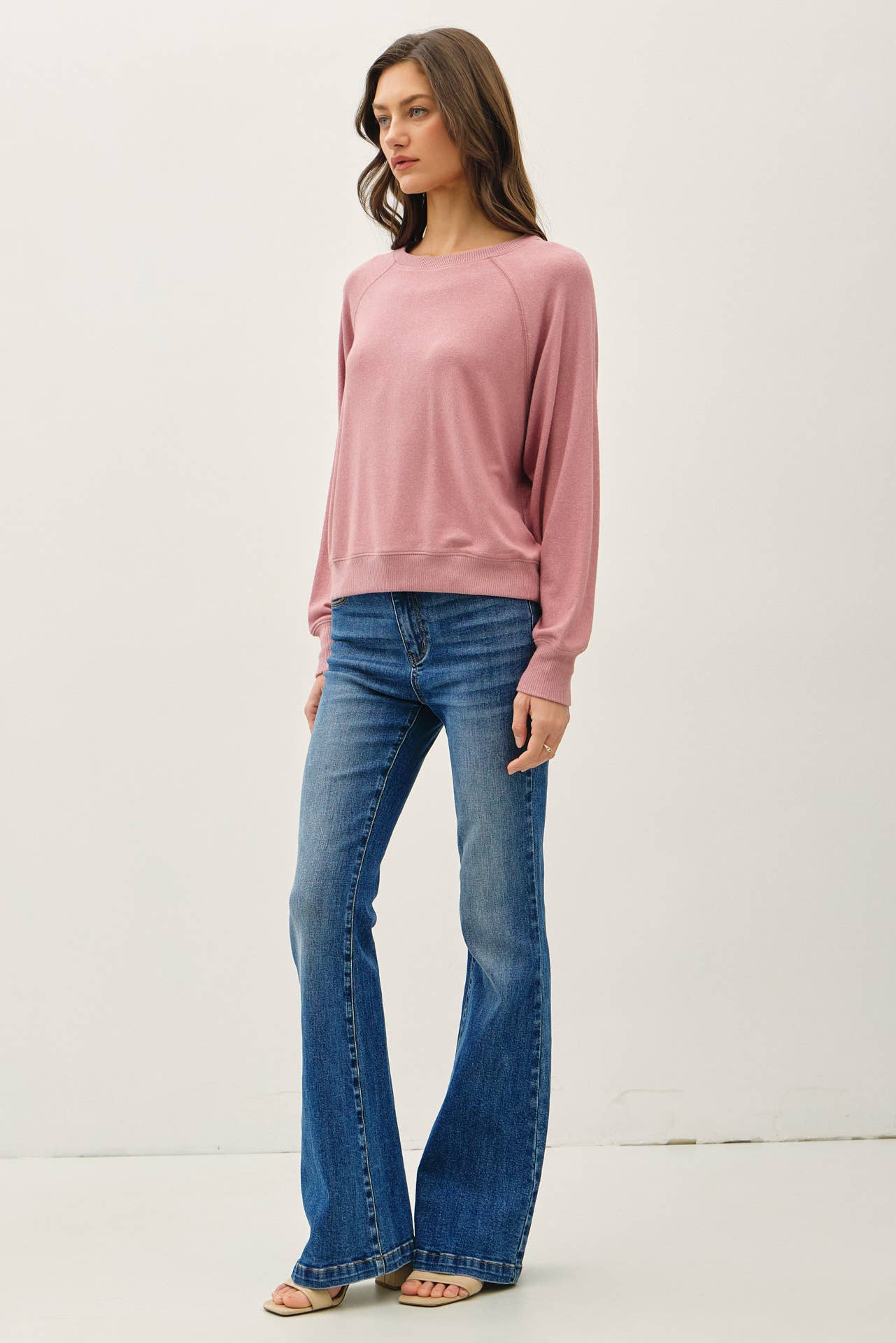 Essential Raglan Chestnut