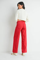 Red Kingdom Wide Leg