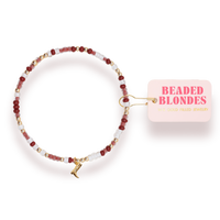 Boot Charm Sprinkle Bracelet: Standard 6.75 inch