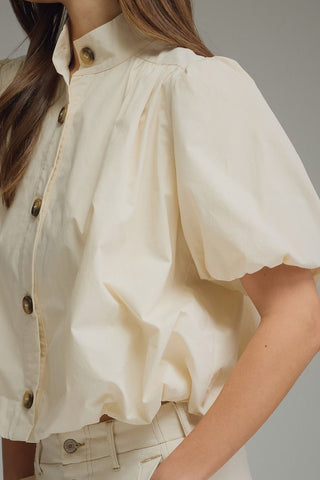 Charlotte Puff Sleeve Top - Sugar Co.