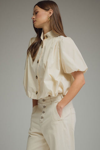 Charlotte Puff Sleeve Top - Sugar Co.
