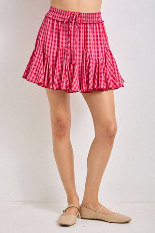 Charming Gingham Skirt - Sugar Co.