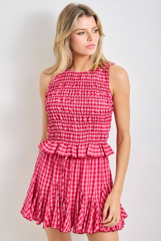 Charming Gingham Top - Sugar Co.