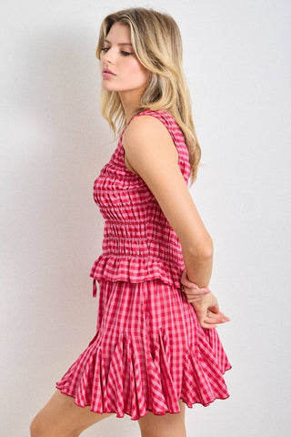 Charming Gingham Top - Sugar Co.