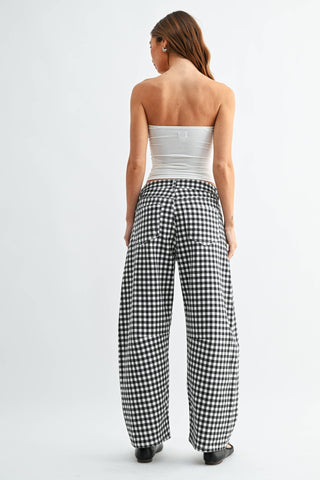 Checkmate Barrel Jeans - Sugar Co.