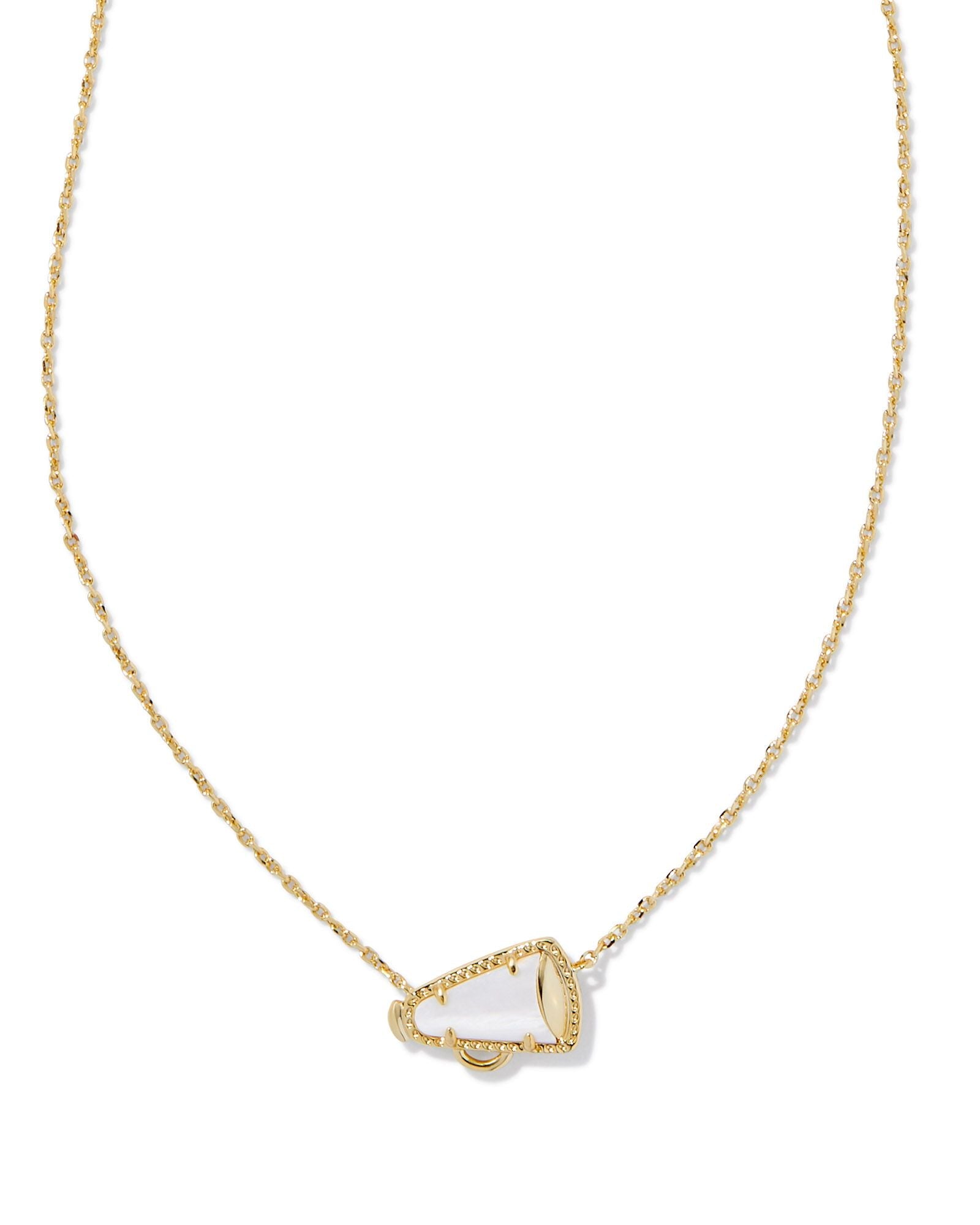 Cheer Gold Short Pendant Necklace