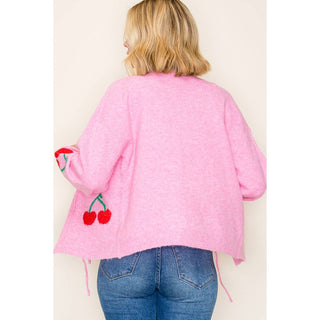 Cherry Amour Cardigan - Sugar Co.