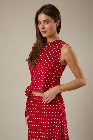 Cherry Charm Off - Shoulder Top - Sugar Co.