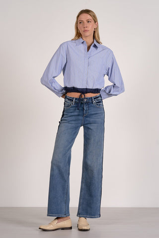 Chic Cinch Button Down - Sugar Co.