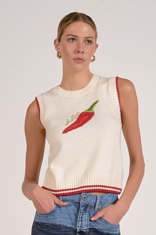 Chilin Sweater Vest - Sugar Co.
