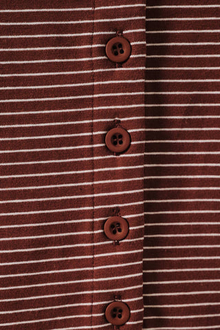 Cinnamon Stripe Cardigan - Sugar Co.
