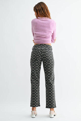 City Chic Dot Jeans - Sugar Co.