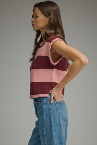 Clara Cap Sleeve Sweater - Sugar Co.