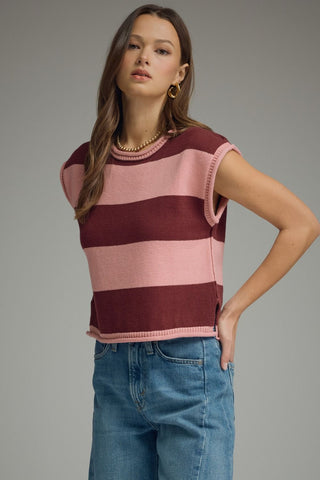 Clara Cap Sleeve Sweater - Sugar Co.