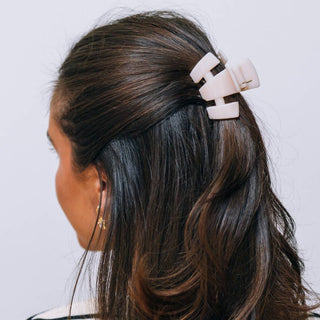 Classic | Almond Beige | Petite | Claw Clip - Sugar Co.