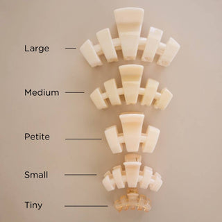 Classic | Almond Beige | Petite | Claw Clip - Sugar Co.