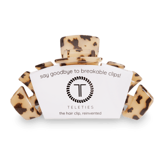 Classic Hair Clip | Large | Blonde Tortoise - Sugar Co.