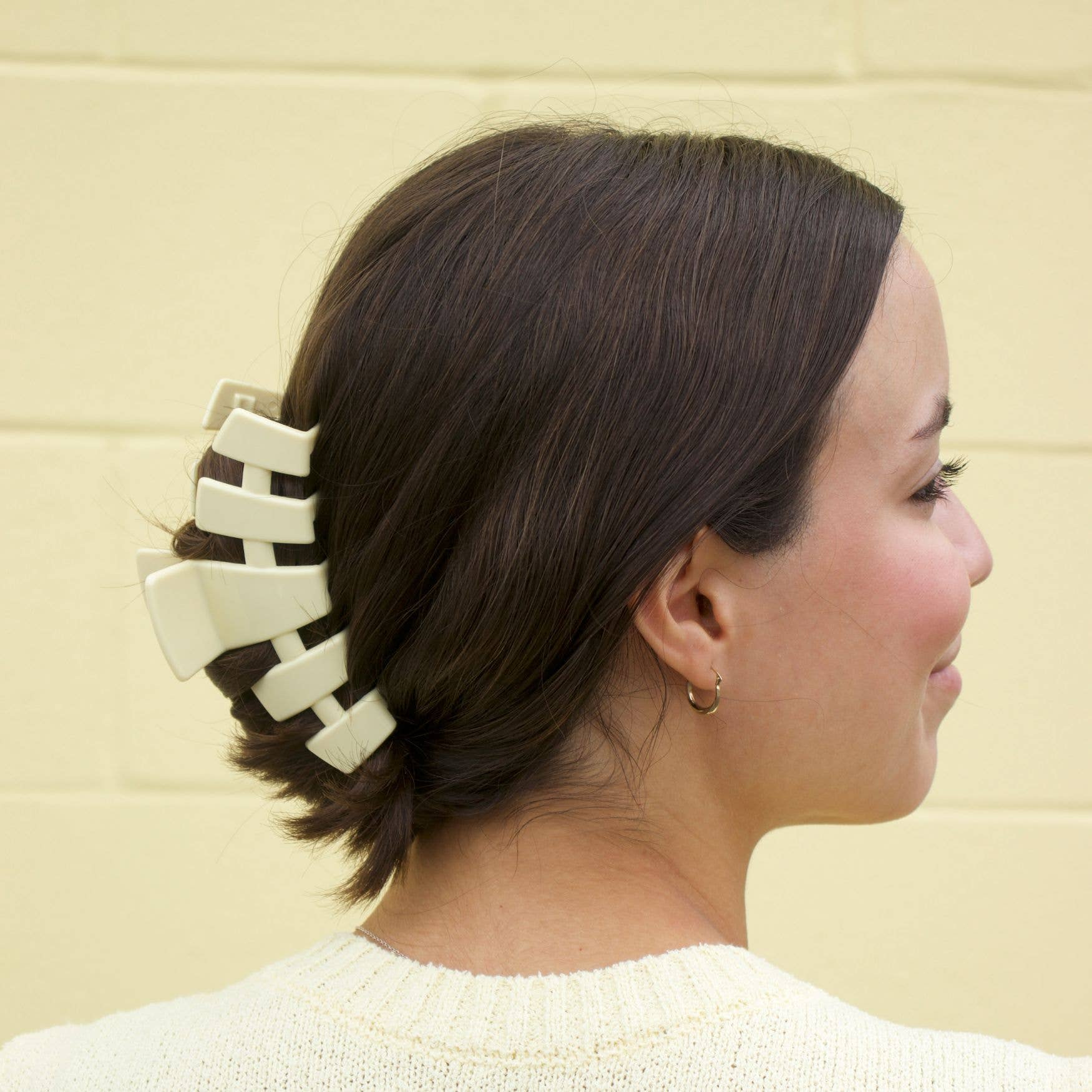 Classic Hair Clip | Large | Butter Yellow - Sugar Co.
