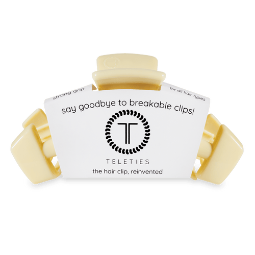 Classic Hair Clip | Large | Butter Yellow - Sugar Co.