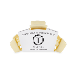 Classic Hair Clip | Medium | Butter Yellow - Sugar Co.