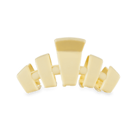 Classic Hair Clip | Medium | Butter Yellow