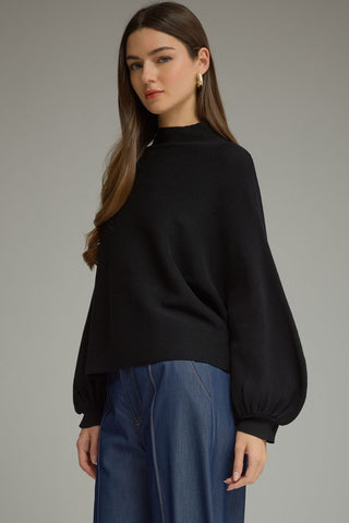 Clementine Sweater Black - Sugar Co.
