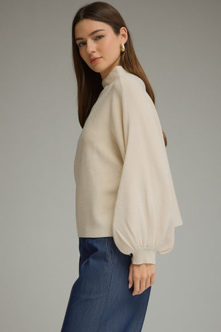 Clementine Sweater Ecru - Sugar Co.