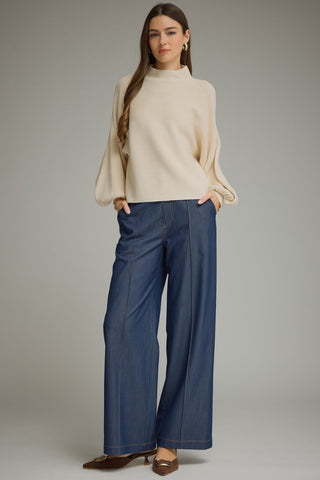 Clementine Sweater Ecru - Sugar Co.