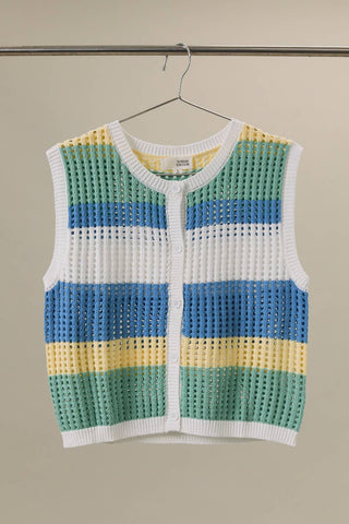 Coastal Breeze Sweater Tank - Sugar Co.