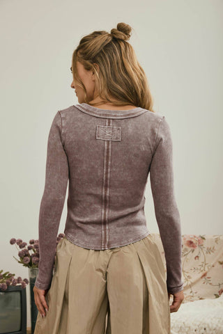 Cocoa Crush Henley - Sugar Co.