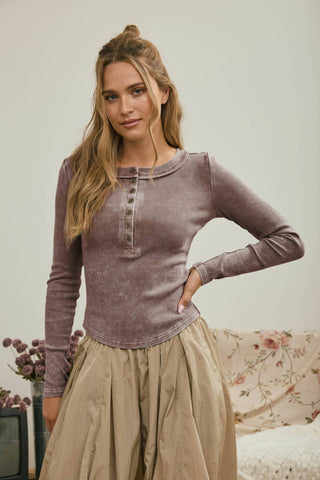 Cocoa Crush Henley - Sugar Co.