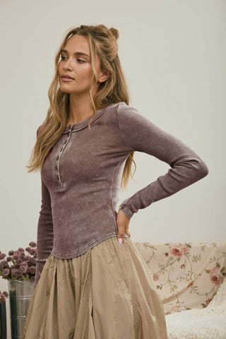 Cocoa Crush Henley - Sugar Co.