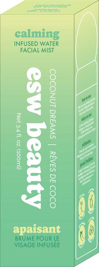 Coconut Dreams Calming Infused Water Facial Mist - Sugar Co.