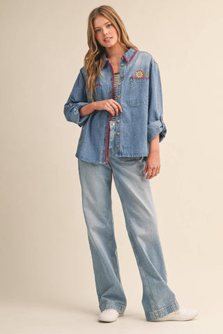 Coeur à Coeur Button Down - Sugar Co.