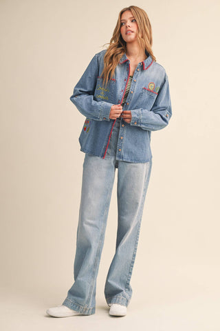 Coeur à Coeur Button Down - Sugar Co.